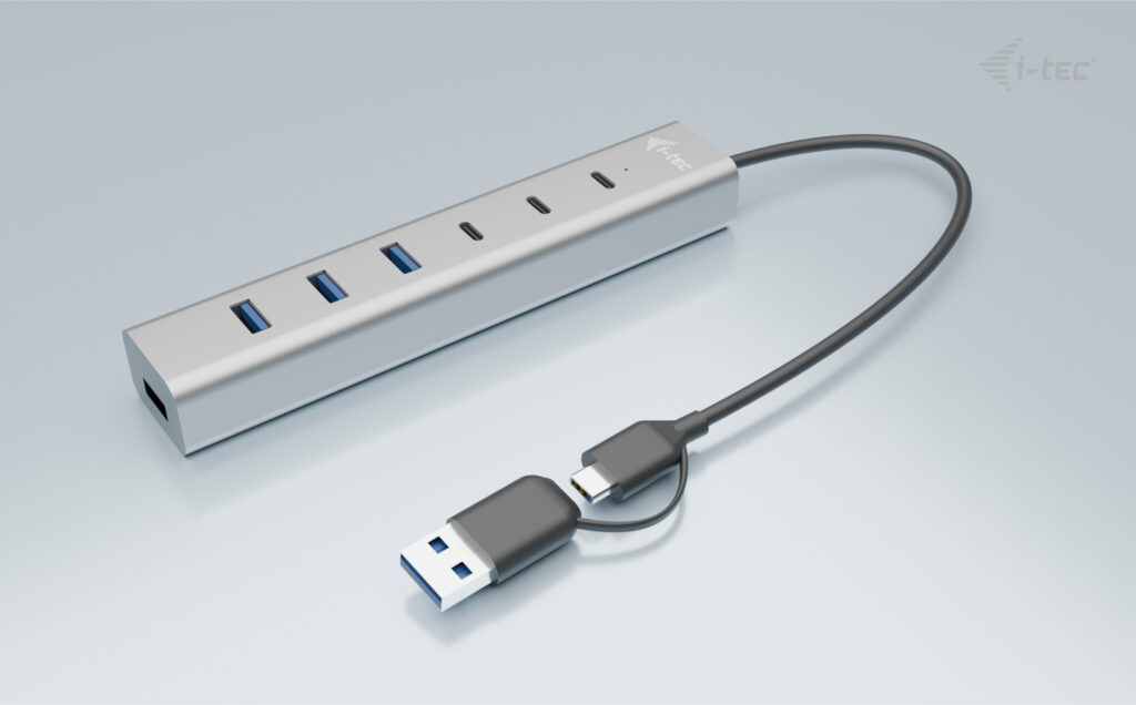 I-TEC ELECTRONICS Hub 7 Port USB-a/c To 3.2 Gen1 3x USB-c, 4x USB-a