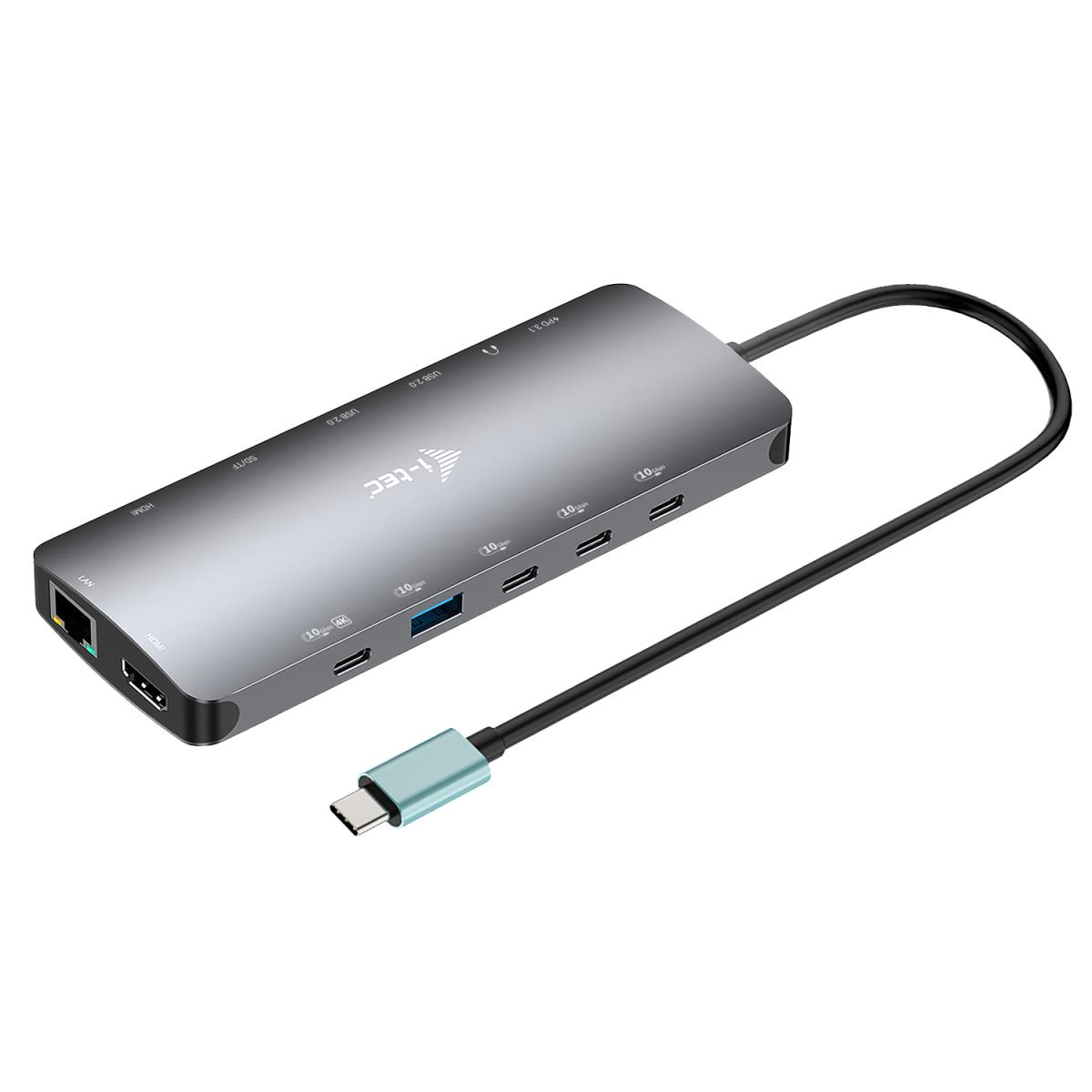 I-TEC ELECTRONICS USB-c Metal Nano 3x Display Docking Station - USB-c -  Power Delivery 140w