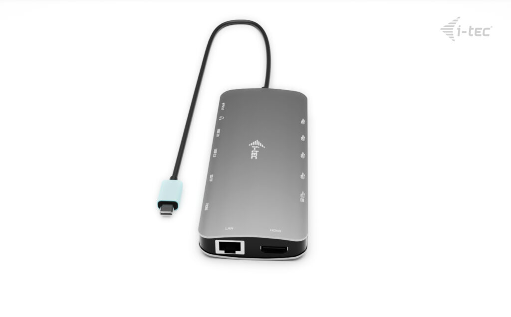 I-TEC ELECTRONICS USB-c Metal Nano 3x Display Docking Station - USB-c -  Power Delivery 140w