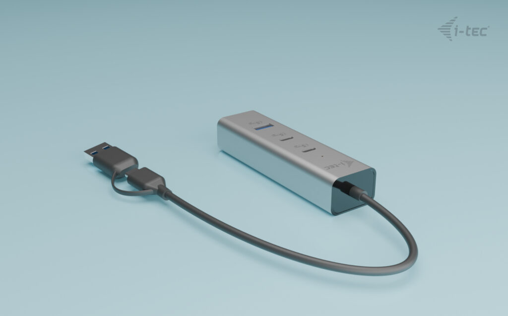 I-TEC ELECTRONICS USB-c / USB-a Metal Charging Hub 4 Port With Power Delivery 85w