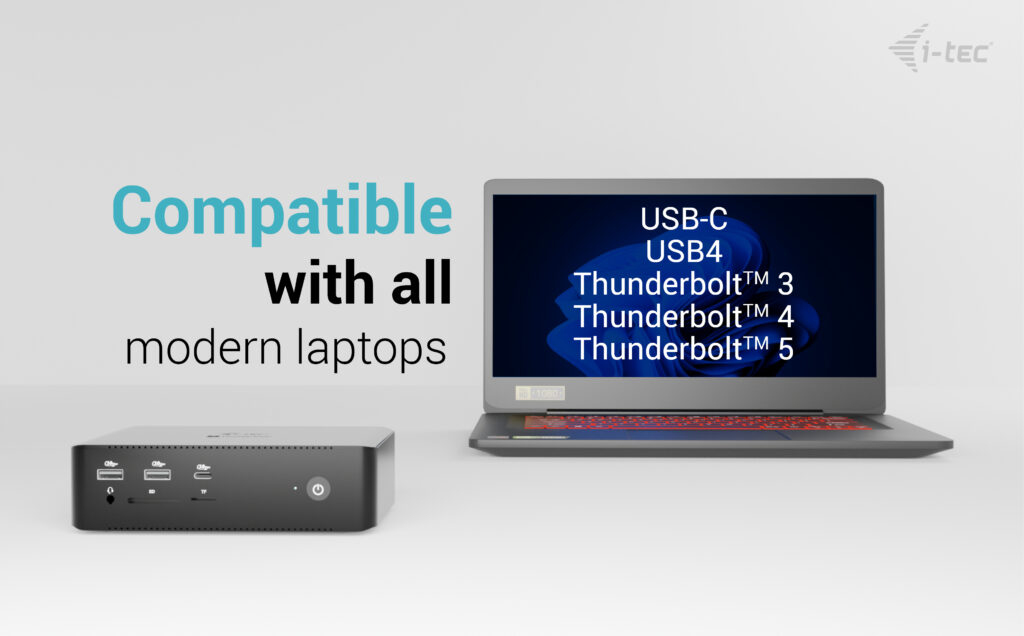 I-TEC ELECTRONICS Thunderbolt 5 4x Display Docking Station - USB-c -  Power Delivery 140w Uk