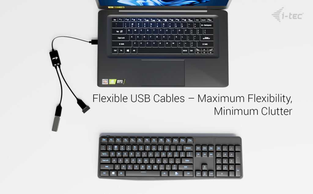 I-TEC ELECTRONICS USB-a Cable Hub 2 Port