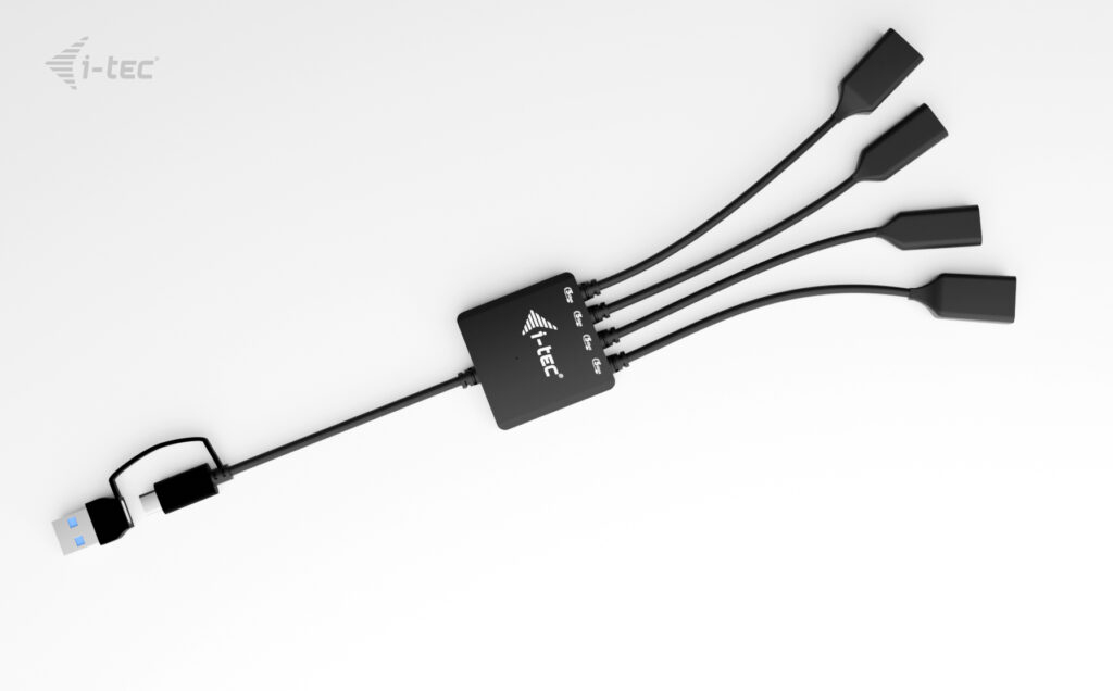 I-TEC ELECTRONICS USB-c/a Cable Hub 4 Port