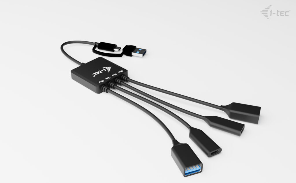 I-TEC ELECTRONICS USB-c/a Cable Hub 4 Port