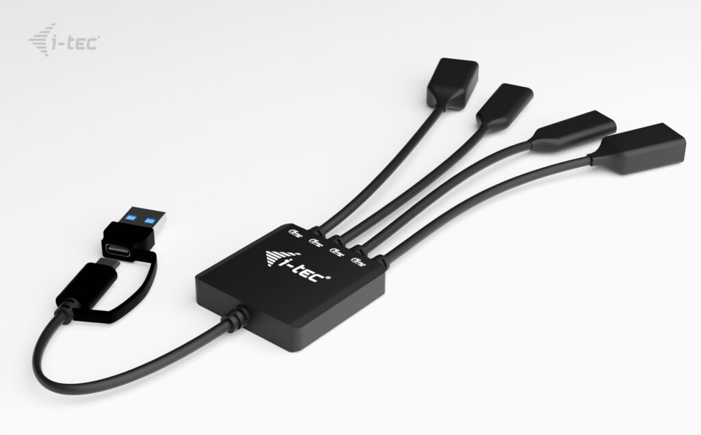 I-TEC ELECTRONICS USB-c/a Cable Hub 4 Port
