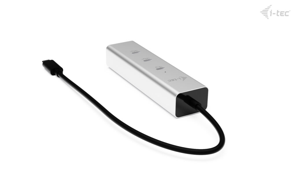 I-TEC ELECTRONICS USB-c Charging Metal Hub 5 Port With USB-c Video 8k + Power Delivery 85w