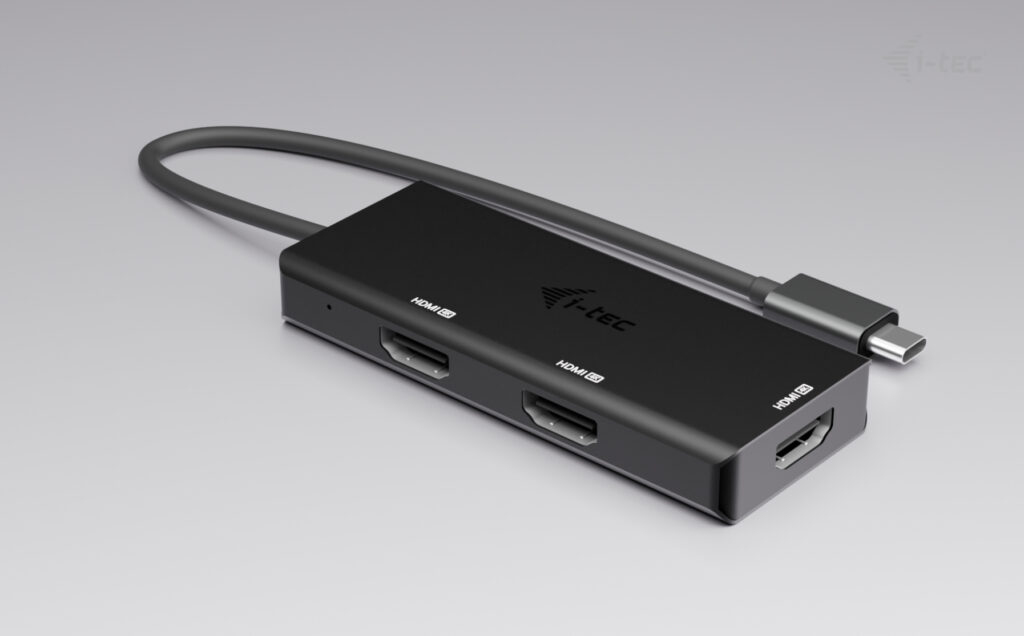 I-TEC ELECTRONICS USB-c Docking Station - Triple Display  - Hdmi - Power Delivery 100w Uk