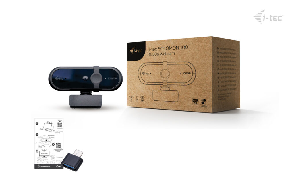 I-TEC ELECTRONICS Solomon 100 1080p Webcam