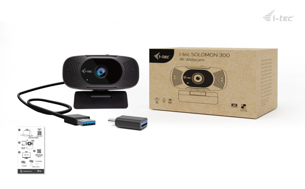 I-TEC ELECTRONICS Solomon 300 4k Webcam