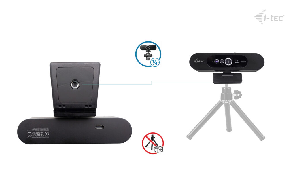 I-TEC ELECTRONICS Solomon Wh200 2k Webcam With Windows Hello