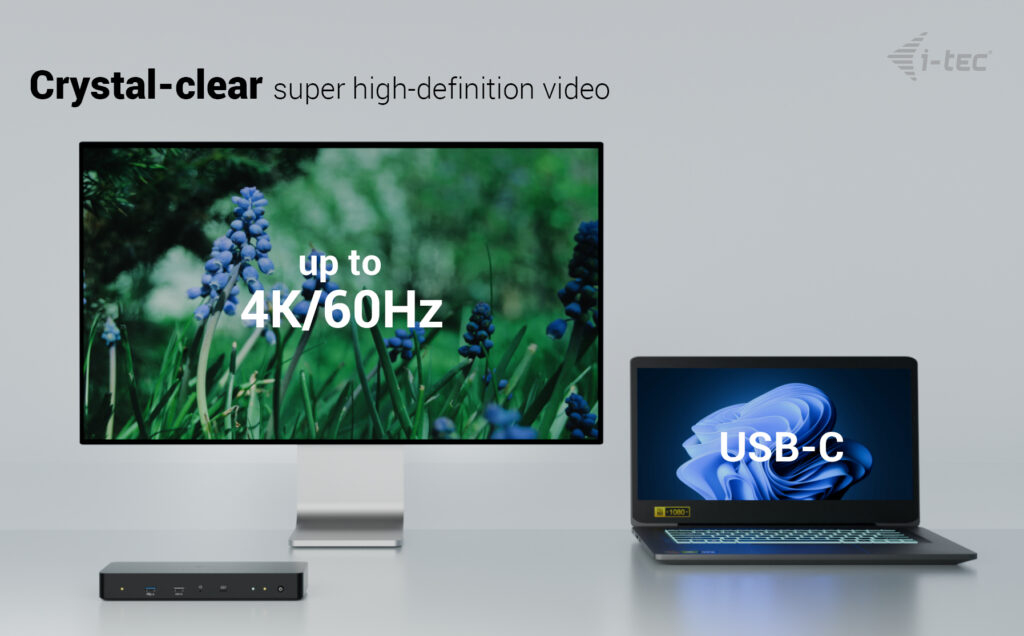 I-TEC ELECTRONICS Intelligent Docking Station - Thunderbolt 4 Dual DisplayPort  - Power Delivery 90w Uk