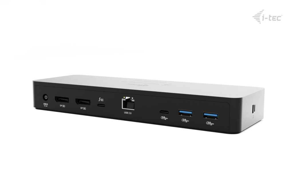 I-TEC ELECTRONICS Intelligent Docking Station - Thunderbolt 4 Dual DisplayPort  - Power Delivery 90w Uk