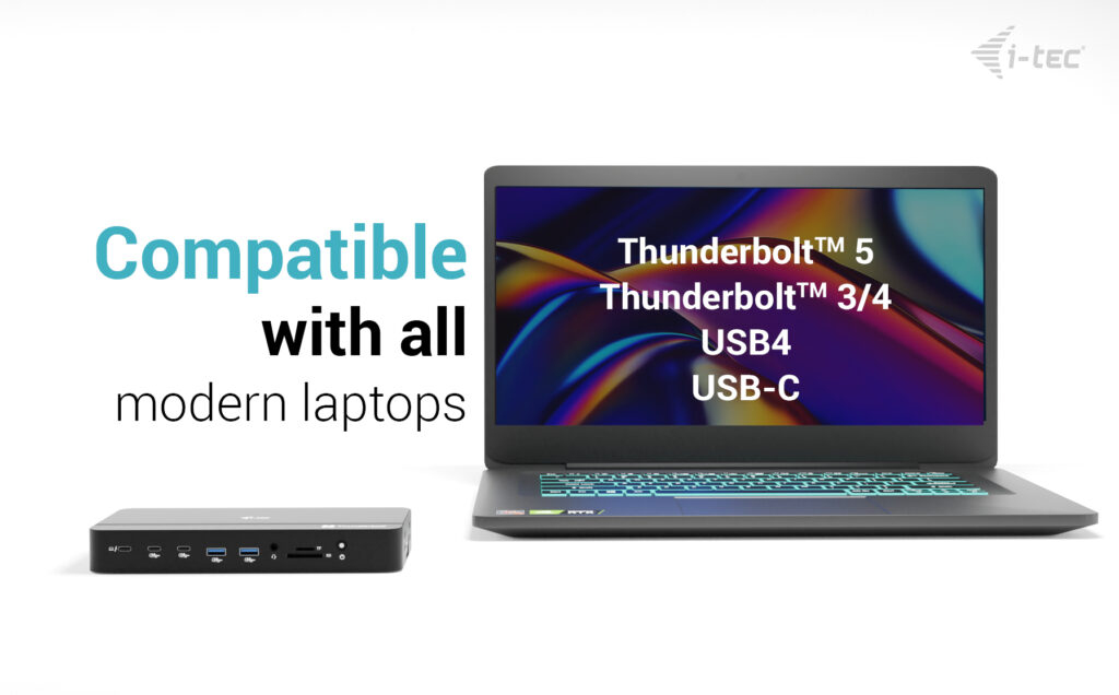 I-TEC ELECTRONICS Dock - Thunderbolt 5 Triple DisplayPort  - Power Delivery 140w Uk