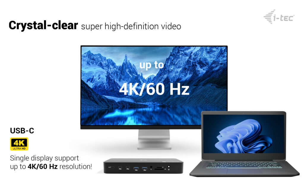I-TEC ELECTRONICS Dock - Thunderbolt 5 Triple DisplayPort  - Power Delivery 140w Uk