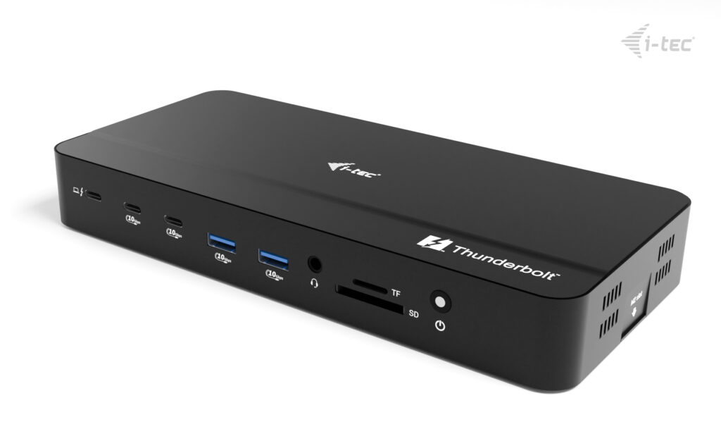 I-TEC ELECTRONICS Dock - Thunderbolt 5 Triple DisplayPort  - Power Delivery 140w Uk