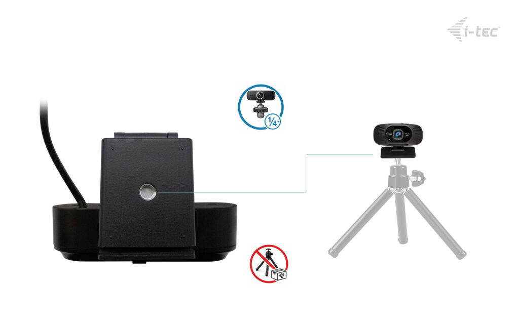 I-TEC ELECTRONICS Solomon 200 1080p Webcam Black