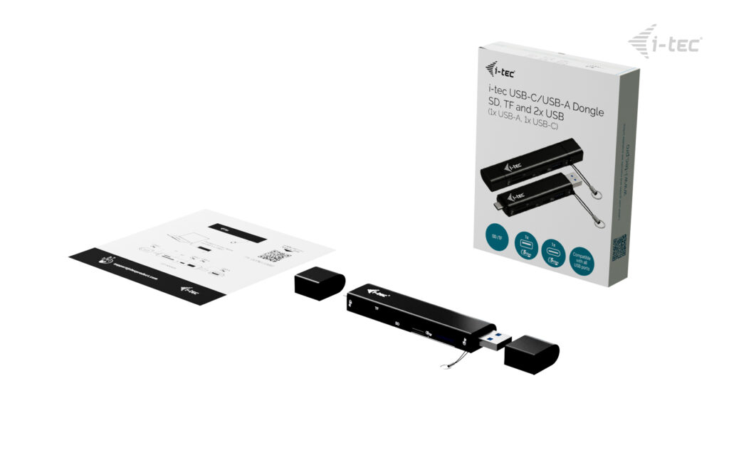 I-TEC ELECTRONICS USB-c/a Dongle Sd 2x USB Sd Tf 2x USB
