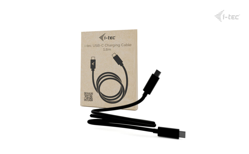 I-TEC ELECTRONICS Charging Cable - USB - 1.8m - Black