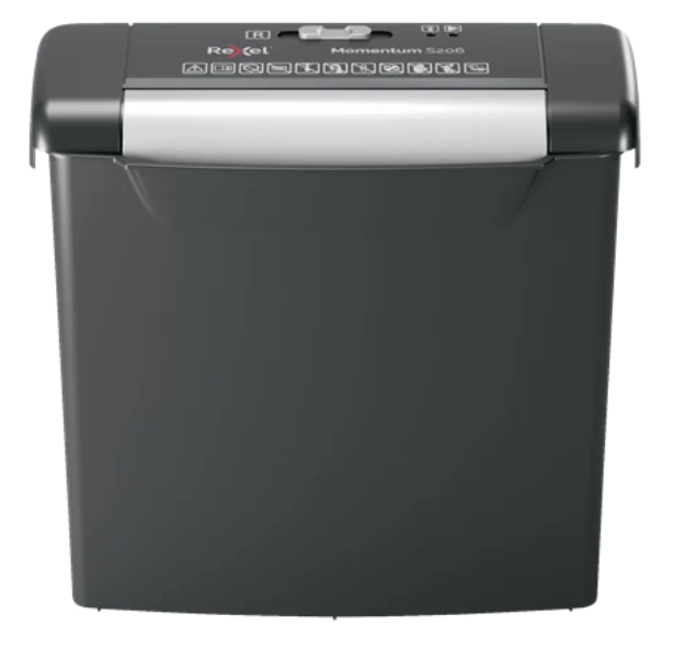 REXEL S206 Paper Shredder Strip Shredding 22 Cm Black,silver