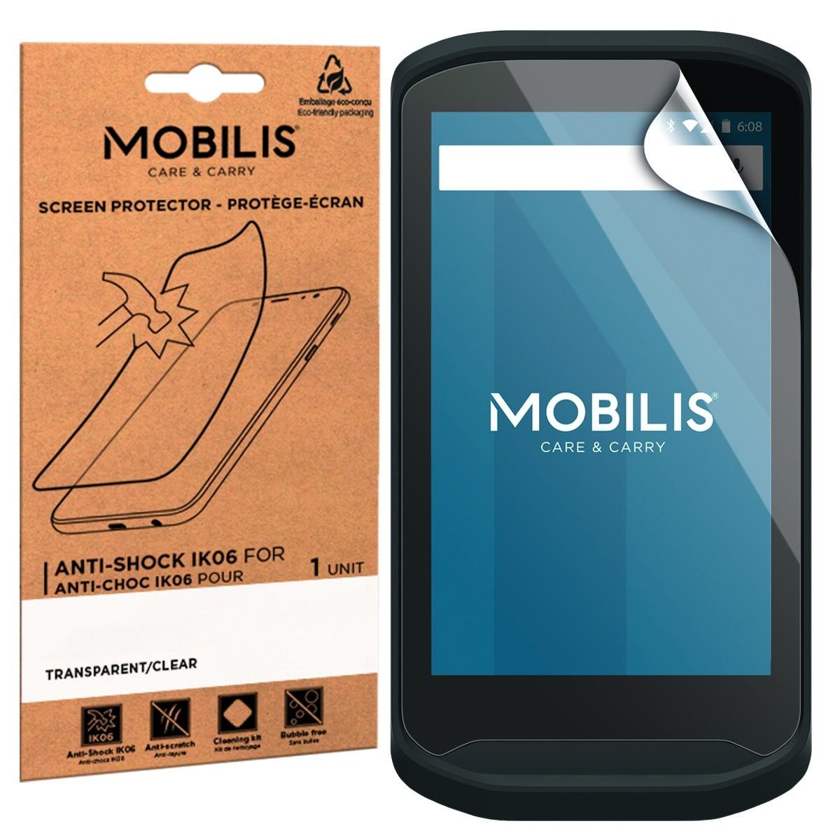 MOBILIS Screen Protector Anti-Shock IK06 - Clear for TC21/26