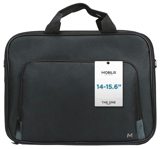 MOBILIS The One Basic Clamshell Briefcase 14-15.6in Black