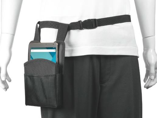 MOBILIS Tablet Holster With Belt Small Black