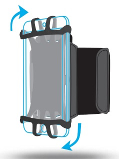 MOBILIS Universal Wrist Mount/Armband 4-6in