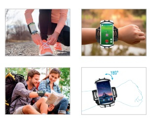 MOBILIS Universal Wrist Mount/Armband 4-6in