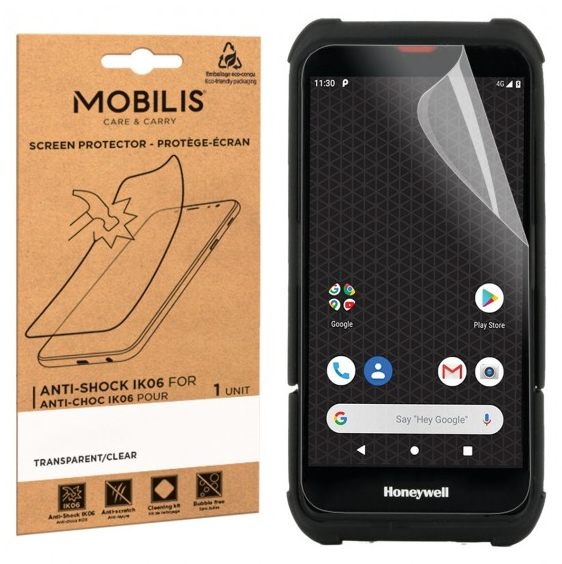 MOBILIS Screen Protector Unbreakable Anti-shock Ik06 Clear Finishing For Honeywell Eda52