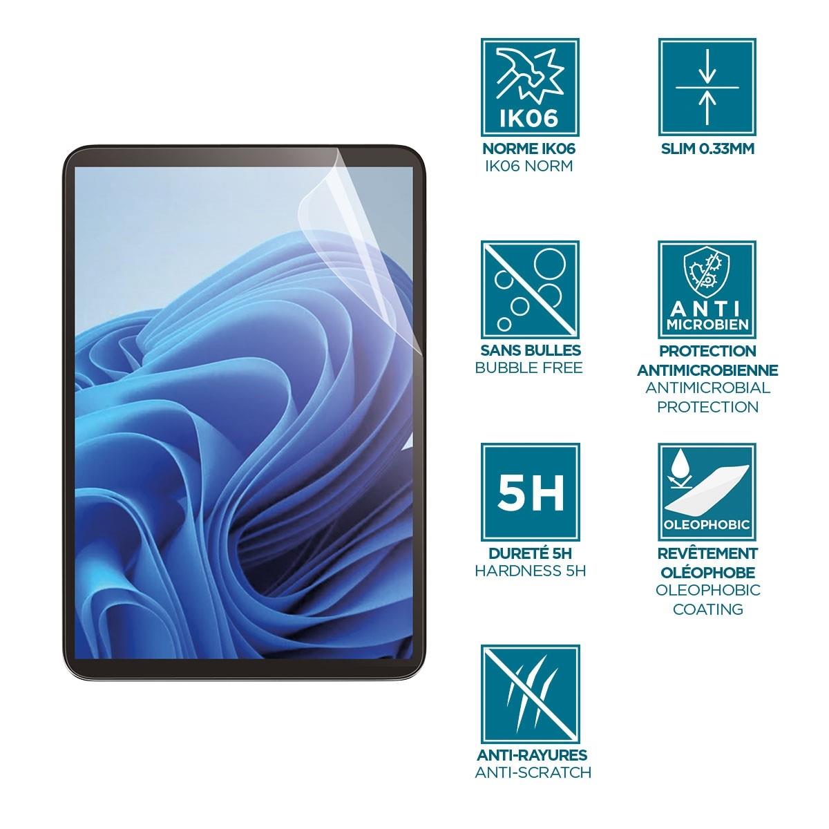 MOBILIS Screen Protector Anti-Shock IK06 - Clear for Surface Pro 8