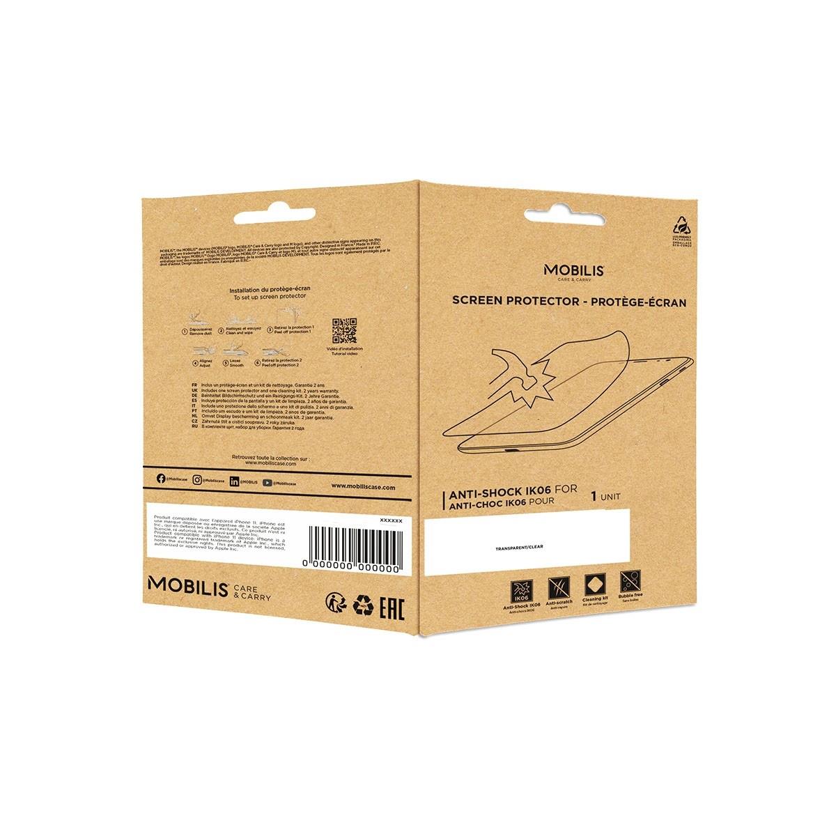 MOBILIS Screen Protector Anti-Shock IK06 - Clear for Surface Pro 8