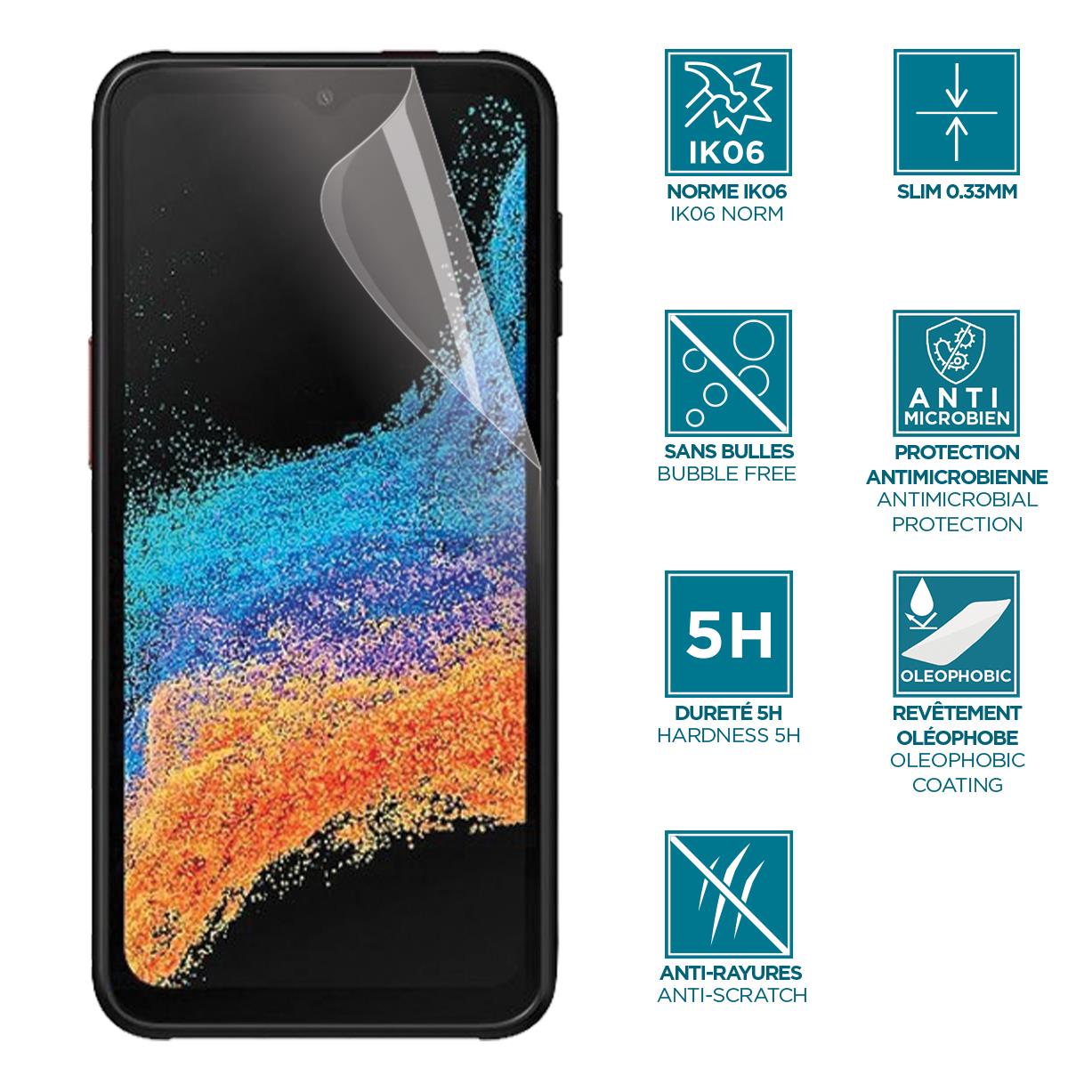 MOBILIS Screen Protector Anti-shock Ik06 - Clear Galaxy Xcover 6 Pro 6.6in