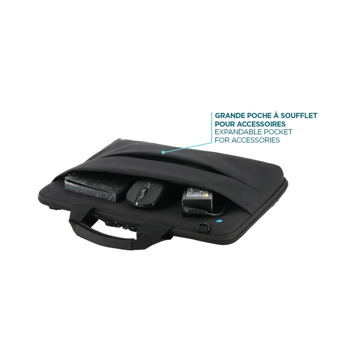 MOBILIS Theone Rugged Case Clamshell 12.5-14in - Black