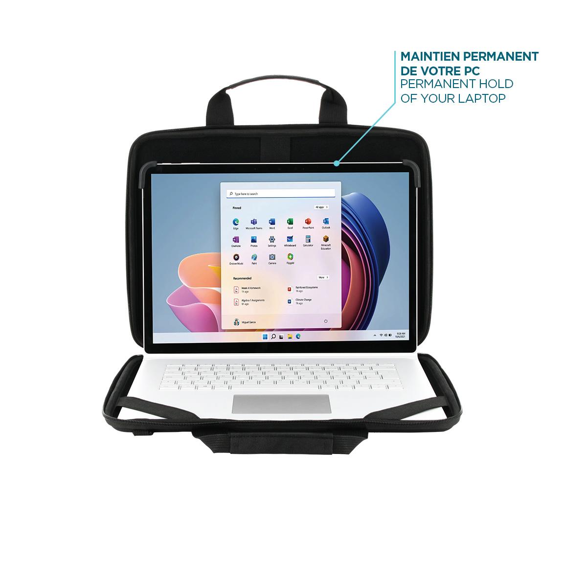 MOBILIS Theone Rugged Case Clamshell 12.5-14in - Black