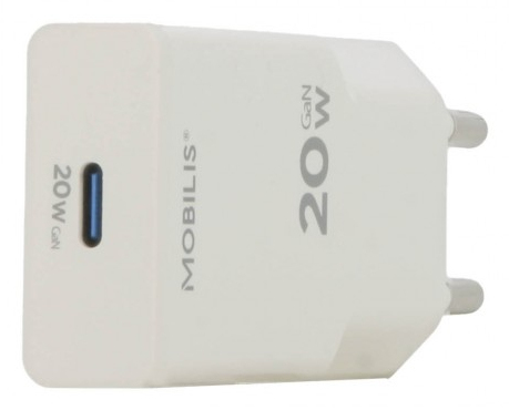 MOBILIS 20W Charger - Ultra Compact - 1 USB-C