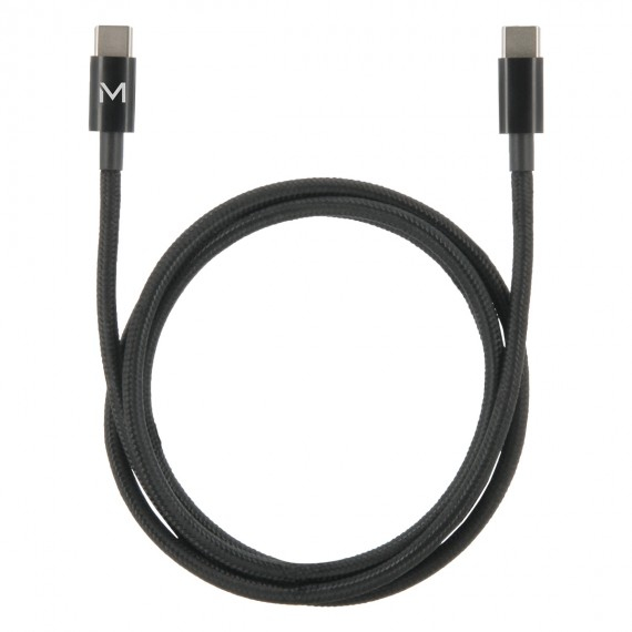 MOBILIS Cable - USB C / USB C - 2M 100W - Soft Bag