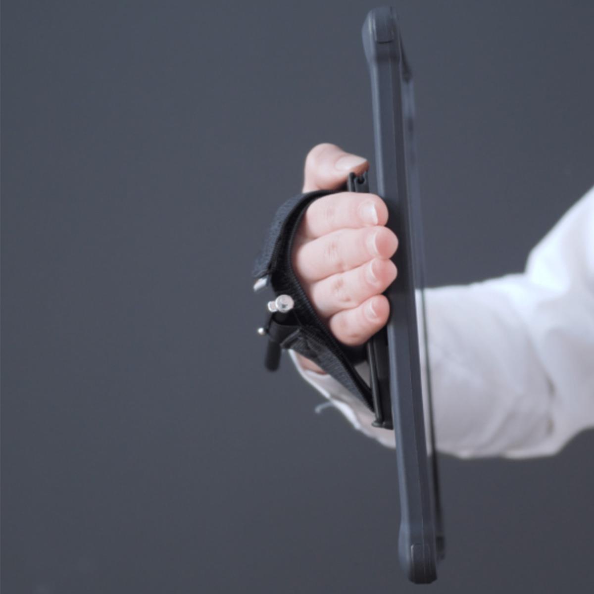 MOBILIS Reinforced Protective Case For Galaxy Tab Active5 8in' With Kickstand + 360� Rotative Handstrap