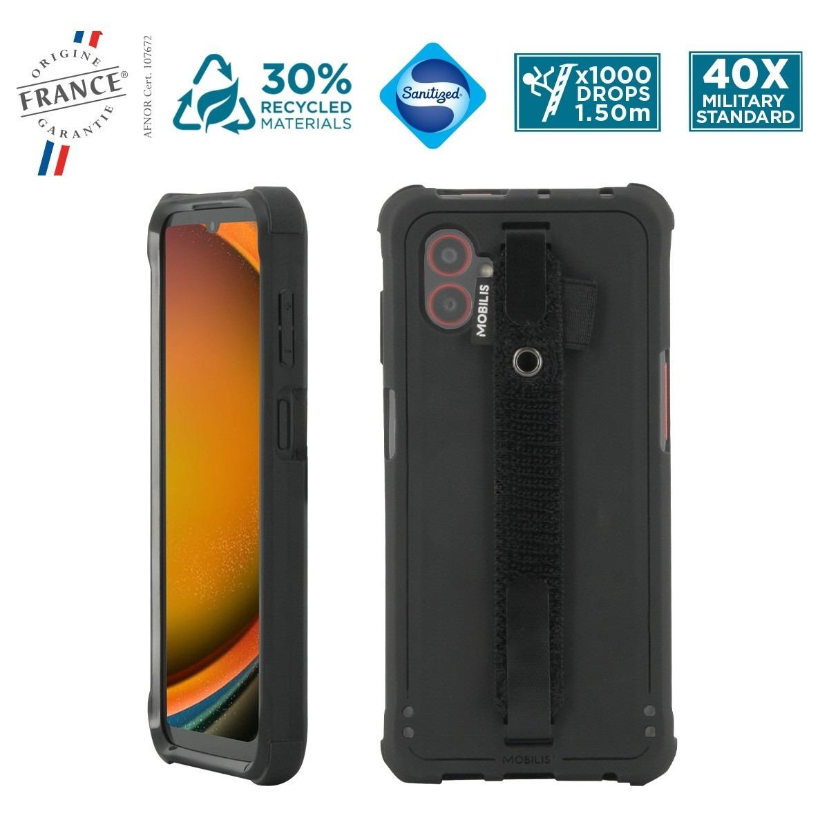 MOBILIS Rugged Protective Case For Galaxy Xcover 7 Pro Black