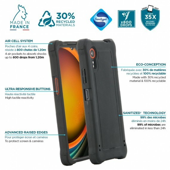 MOBILIS Reinforced Protective Case For Galaxy Xcover 7 - Protech
