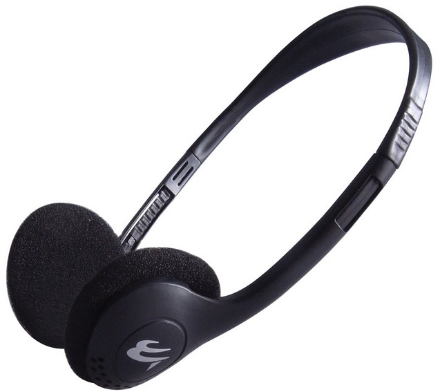 COMPUTER GEAR Headset + Clip-on Microphone + Foam Ear Pads