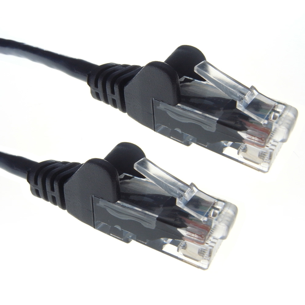 COMPUTER GEAR 1m Rj45 To Rj45 CAT6 Lszh Stranded Network Cable (31-0010bk)