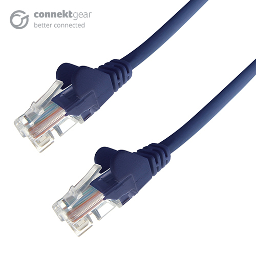 COMPUTER GEAR 20M RJ45 CAT6 UTP STRANDED NETWORK CABLE CABLE - 24AWG - BL