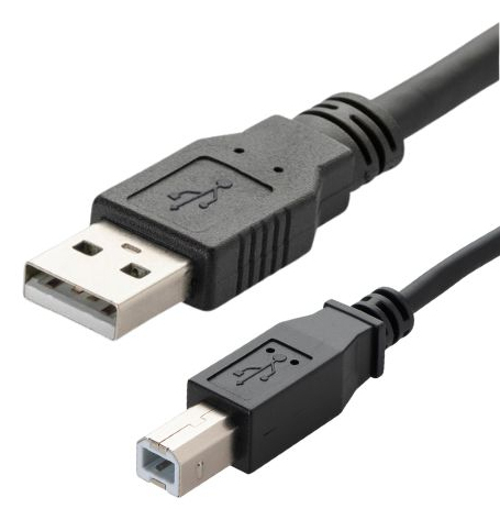 COMPUTER GEAR 5M USB2 A-B M/M TO B MALE - HIGH SPEED