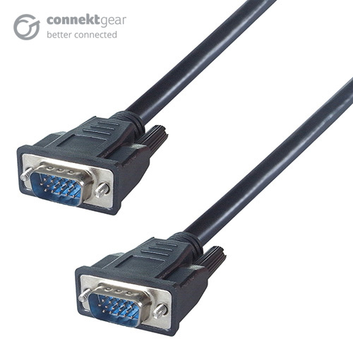 COMPUTER GEAR 2M VGA MONITOR CABLE M-M FULLY WIRED