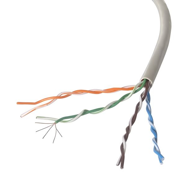 COMPUTER GEAR 305M CAT5E UTP GREY DRUM 24AWG