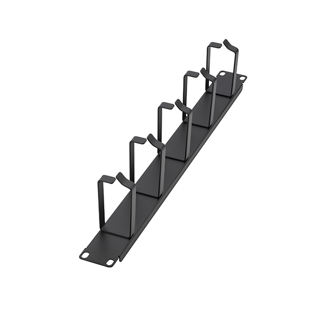 COMPUTER GEAR 1u Cable Managment Bar Tidy With Rings