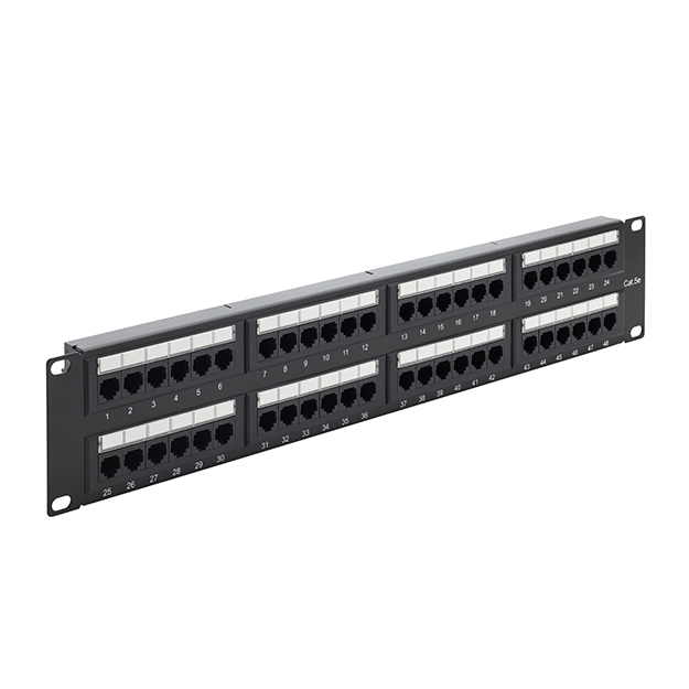 COMPUTER GEAR 48-PORT CAT5E PATCH PANEL IDC PUNCH DOWN