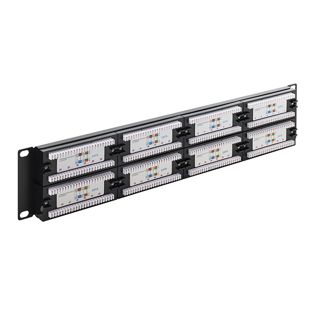 COMPUTER GEAR Patch Panel 48 Port 2u Rj45 CAT6