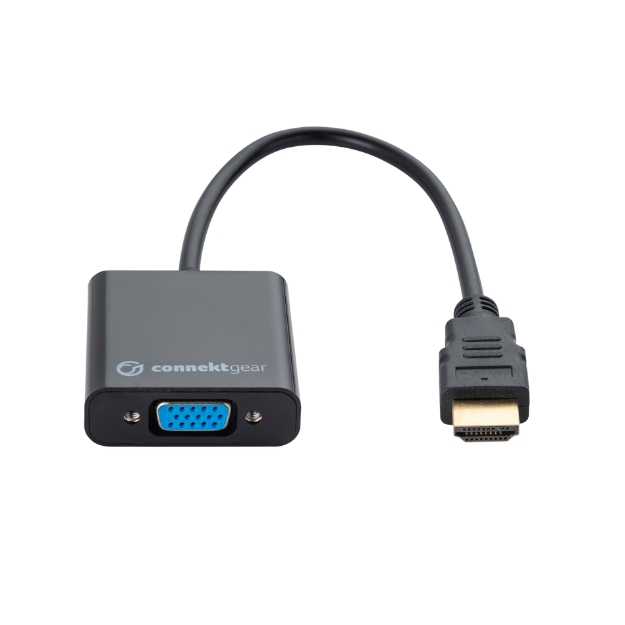COMPUTER GEAR HDMI TO VGA ACTIVE ADAPTER - MALE TO FEMALE (HDMI SOURCE)