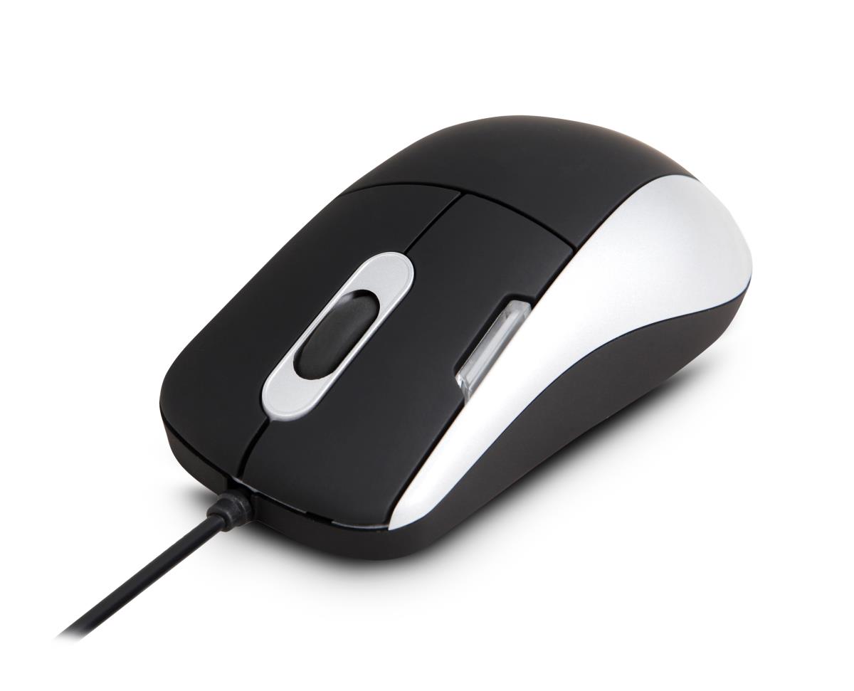 URBAN FACTORY Desktop Silk Mouse - With Wire (bulk)